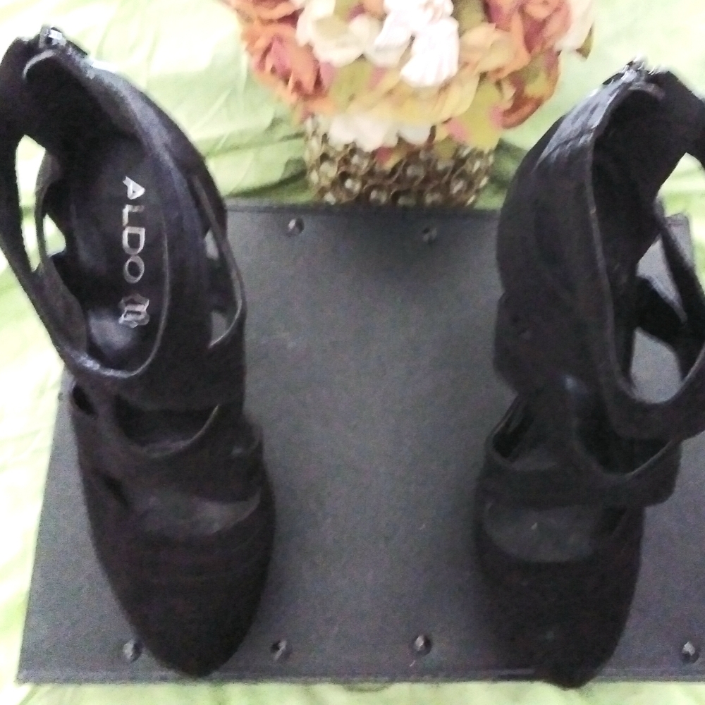 Women's Aldo Sexy Black Heels No Box